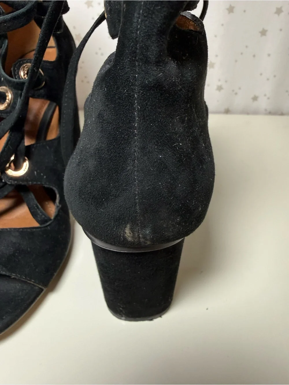 COACH Priscilla Lux Suede Sandals | size 6 |